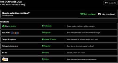 Site verificado e verdadeiro:nnnjogocom